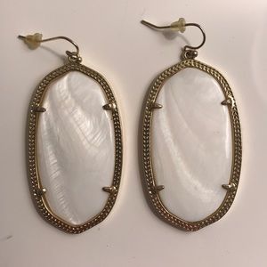 Kendra Scott pearl Danielle earrings